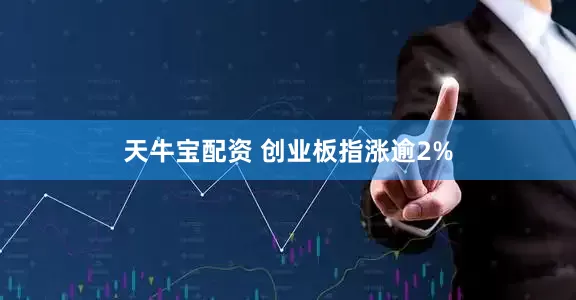 天牛宝配资 创业板指涨逾2%
