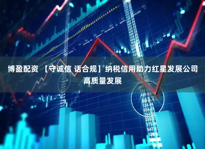 博盈配资 【守诚信 话合规】纳税信用助力红星发展公司高质量发展